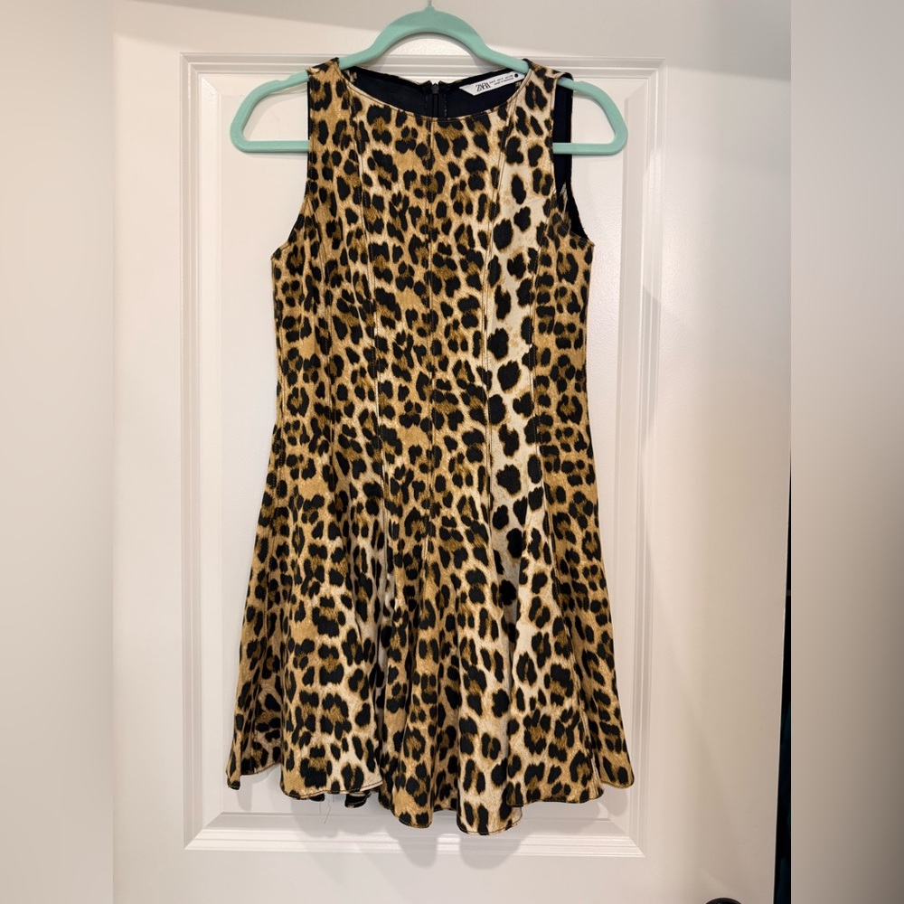 Zara Animal Print Dress